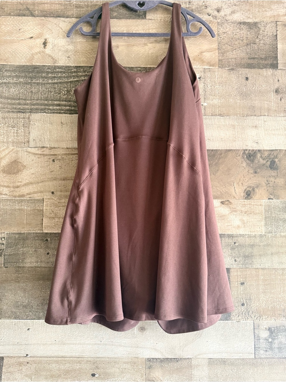 Danskin Chocolate Brown Mini Slip Dress - Picture 6 of 10